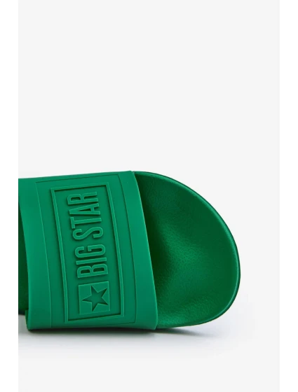 Pánské pantofle Big Star Zelené