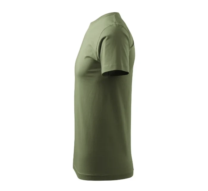 Nové unisex tričko v khaki farbe Nové unisex tričko v khaki farbe