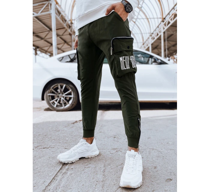Pánské bojové kalhoty zelené Dstreet model 21976738 - FashionStreet