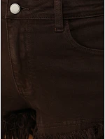 Spodenki damskie z brązowe model 22120881 - FashionStreet