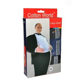 Pánske slipy Cotton World A'3 4XL-6XL
