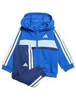 Adidas Essentials Detský fleece Tiberio 3 Stripes Blue KC6004