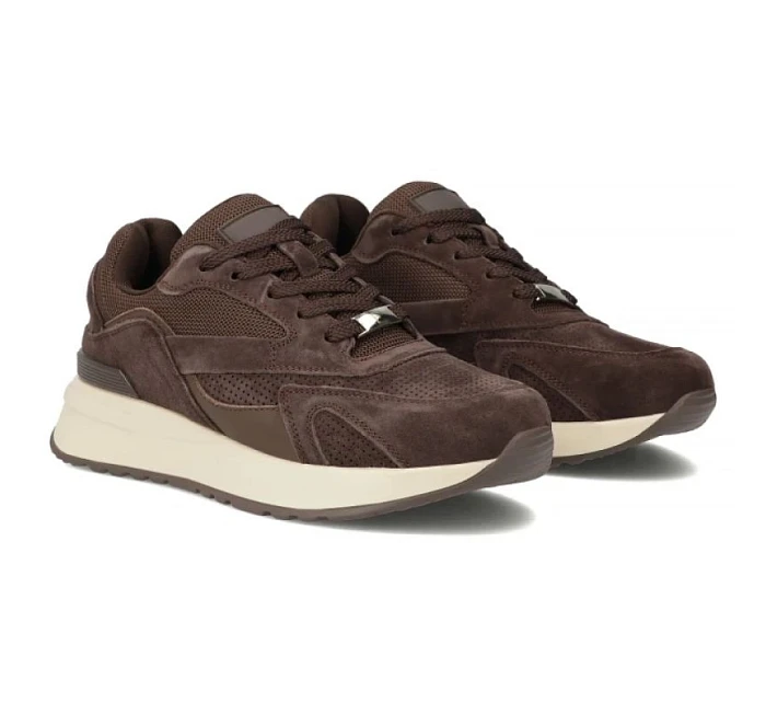 Filippo hnedé semišové kožené čižmy DP7728/26