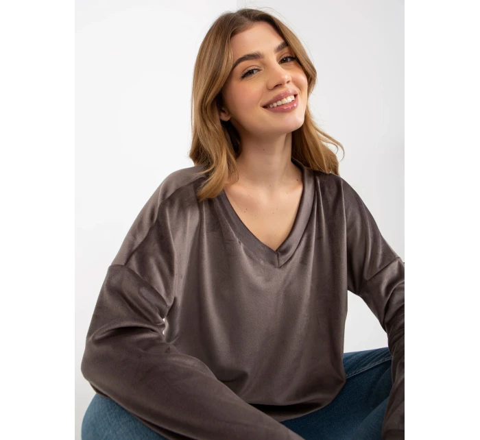 Mikina RV BL 8441.07P tmavo šedá Mikina RV BL 8441.07P tmavo šedá