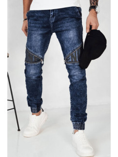 Pánske modré džínsové nohavice Dstreet UX4135