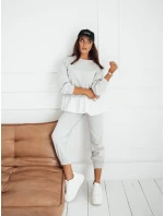 Dámske tepláky MOSS light grey FashionStreet UY1853