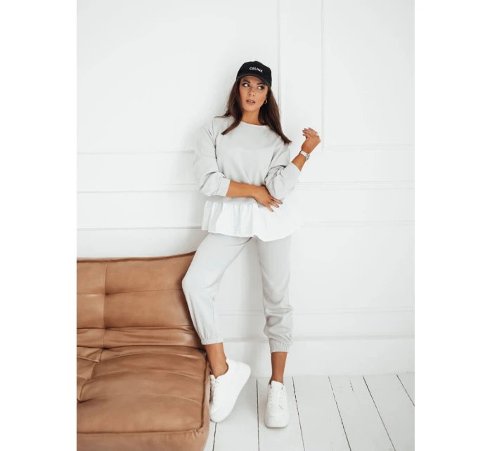 Dámske tepláky MOSS light grey FashionStreet UY1853