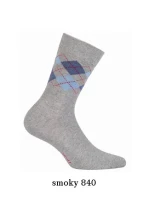 Pánske ponožky Wola Perfect Man vzorované W 94N03 Casual