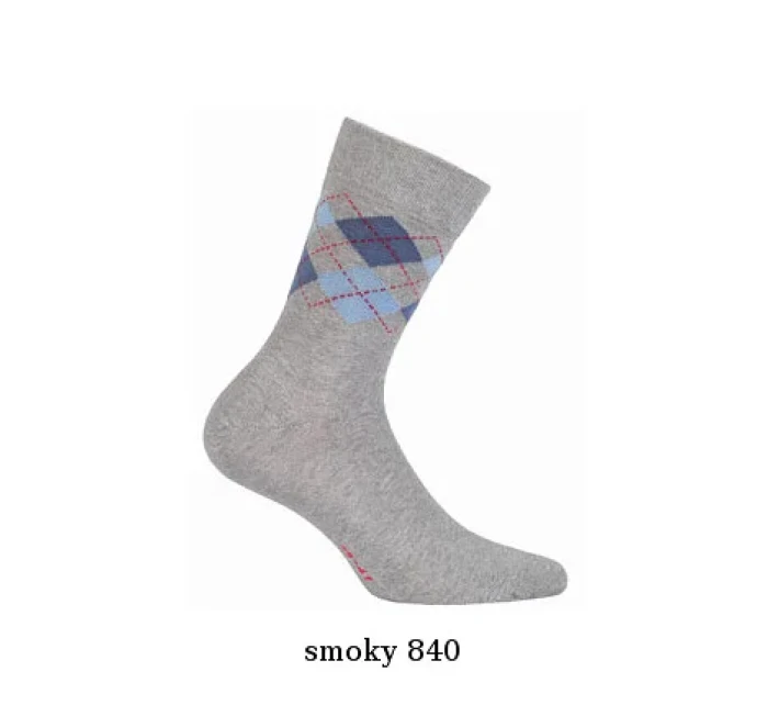 Pánske ponožky Wola Perfect Man vzorované W 94N03 Casual
