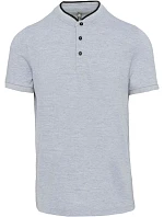 K 223 Pánské polo s límcem oxford grey/black model 22506445 - Kariban K 223 Pánské polo s límcem oxford grey/black model 22506445 - Kariban