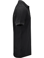 Polo Men Pánské piqué polo z těžké bavlny "TwoTone" black model 22453658 - James Harvest Polo Men Pánské piqué polo z těžké bavlny "TwoTone" black model 22453658 - James Harvest