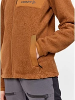 Craft Corporate ADV Pile Fleece Jacket W Dámska fleecová bunda Sherpa 81.2221 ecru/čierna Craft Corporate ADV Pile Fleece Jacket W Dámska fleecová bunda Sherpa 81.2221 ecru/čierna