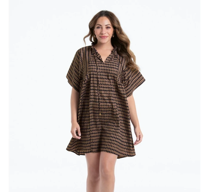 Štýl Tahiti tunika 8114 čierna - RosaFaia