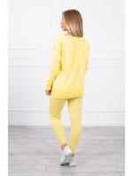 Súprava svetrov 3-dielna žltá