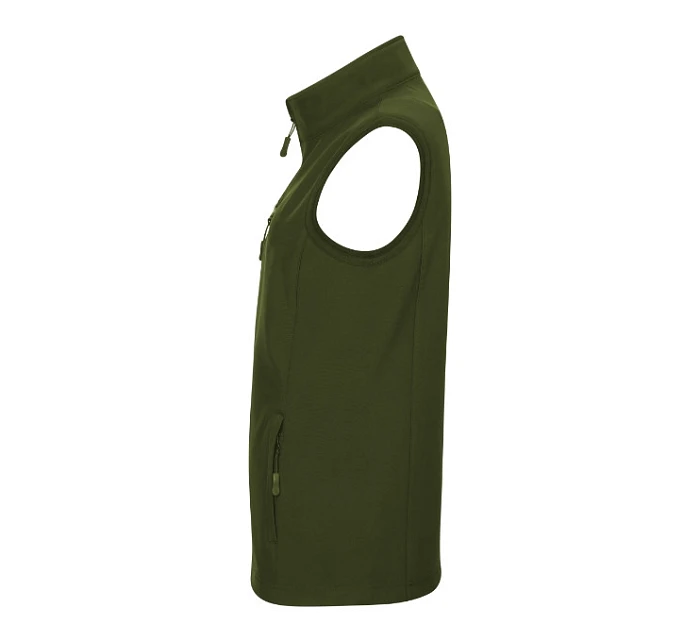 Trail softshellová vesta dámská military