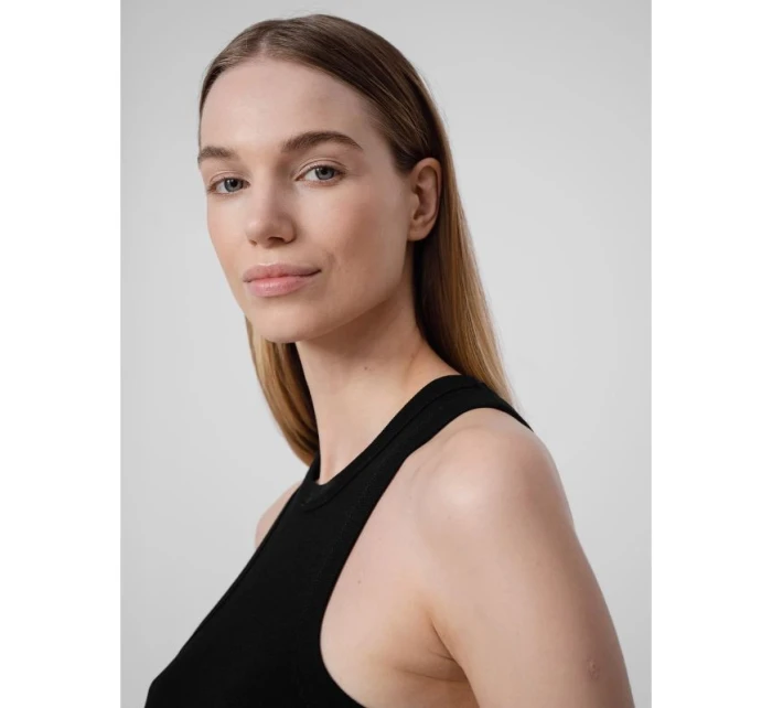 Dámský žebrovaný pletený top 4F