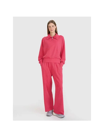 Dámské kalhoty oversize se širokými nohavicemi model 21436717 dámské - 4F