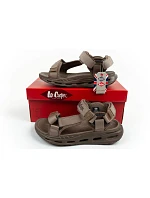 Lee Cooper pánske sandále na suchý zips na letnú pláž svetlozelené Lee Cooper pánske sandále na suchý zips na letnú pláž svetlozelené