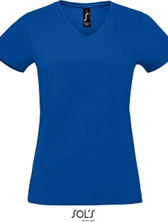SOL'S Imperial V Women Dámské tričko do V z těžké bavlny model 22520623 royal blue