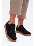 Dámské Semišové Tenisky Big Star model 21705765 HIPOLY SYSTEM Černé - Big Star Shoes Dámské Semišové Tenisky Big Star model 21705765 HIPOLY SYSTEM Černé - Big Star Shoes