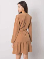 Šaty 322 SK 10099.40 svetlo hnedá