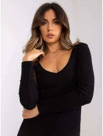 Šaty RV SK model 17035158 černá - FPrice Šaty RV SK model 17035158 černá - FPrice