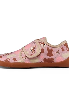 Affenzahn barefoot topánky Slipper Cotton Movy deer (01398-40141)