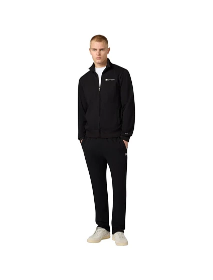 Champion Pánsky oblek na zips Black 222248 KK001 Tepláková súprava