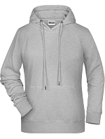 Dámská raglánová mikina s kapucí 02. grey heather model 22430568 - Daiber Dámská raglánová mikina s kapucí 02. grey heather model 22430568 - Daiber