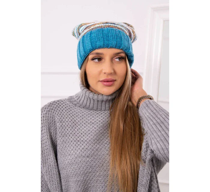 Dámská čepice Feba K330 tyrkysová Dámská čepice Feba K330 tyrkysová