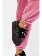 Sneakersy Na Platformě Černé model 21687594 - Boto