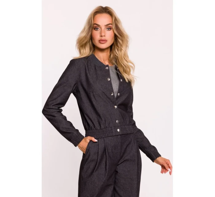 Bunda bomber   grafitová model 20475998 - Moe