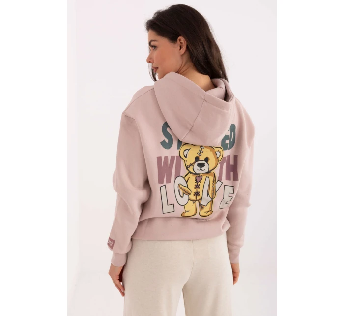 Mikina s kapucňou model 218214 Podúroveň