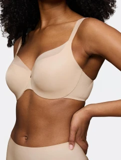 Dámska podprsenka BMU Illusion Curve Bra W01 - BROWN ecru 00NZ - TRIUMPH
