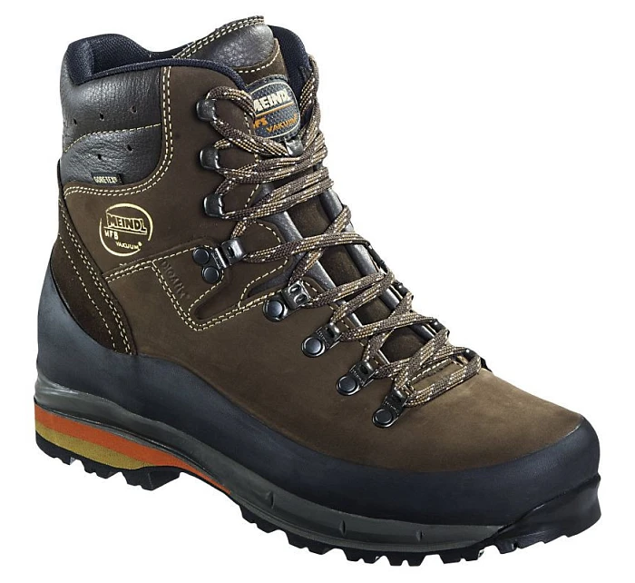 Pánské trekové boty Men GTX pohodlné a komfortní s membránou GoreTex kůže hnědá model 22113151 - Meindl
