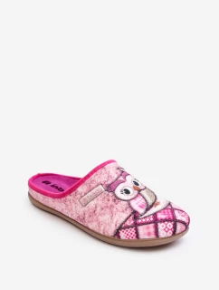 Domowe Klapki Klapki Sowa Inblu GF000018 Różowe