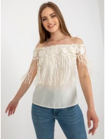 Blúzka AT BZ 1801.87 svetlo béžová