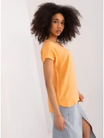 Bluzka model 21717612 jasny pomarańczowy - FPrice