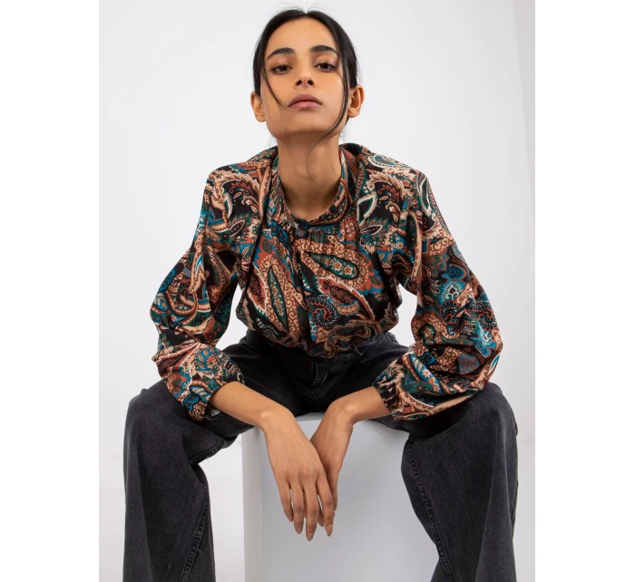 Halenka DHJ BZ model 17508519 černá a béžová - FPrice