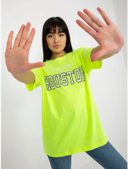 Dámské tričko EM TS fluo žlutá model 18116421 - FPrice Dámské tričko EM TS fluo žlutá model 18116421 - FPrice