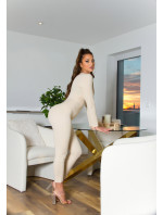 Sexy longsleeve Jumpsuit with V-Neckline