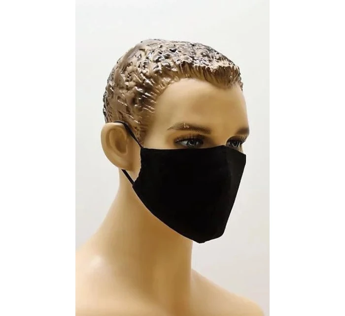 Bavlnená rúška jednovrstvová L-XL čierna Bavlnená rúška jednovrstvová L-XL čierna