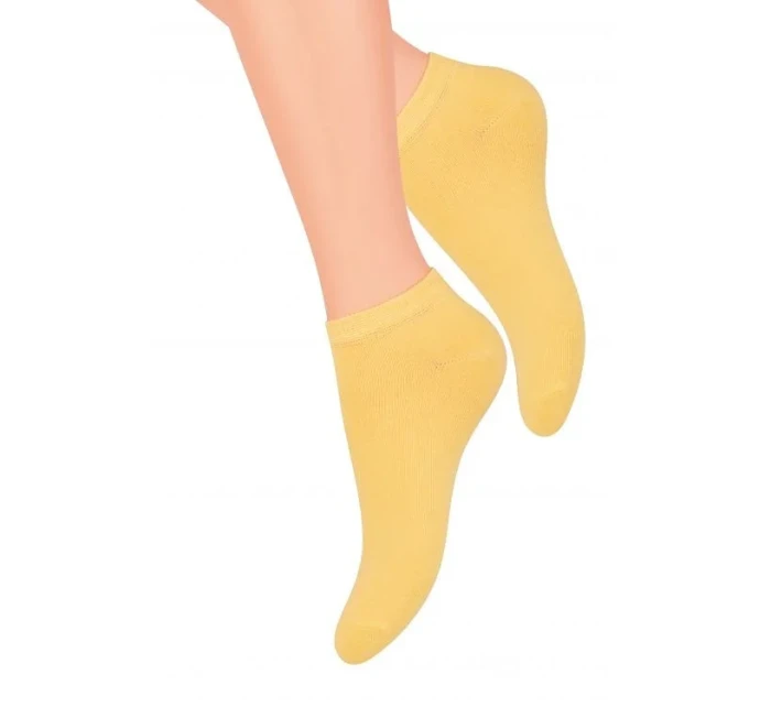 Hladké dámske ponožky Steven art.052