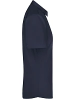 JN 679 Popelínová halenka s krátkým rukávem model 22488269 navy - Daiber