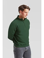 Classic Sweat Mikina s 1/4 zipem black model 22410212 - Fruit of the Loom