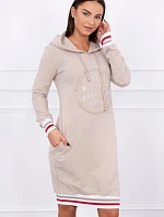 Béžové šaty Brooklyn