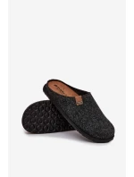 Pánské domácí pantofle  tmavě šedé model 21725206 - Inblu