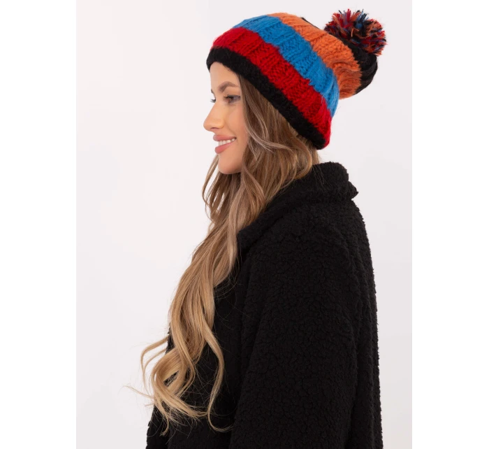 Czapka AT CZ model 21798061 ciemny bezowy - FPrice Czapka AT CZ model 21798061 ciemny bezowy - FPrice