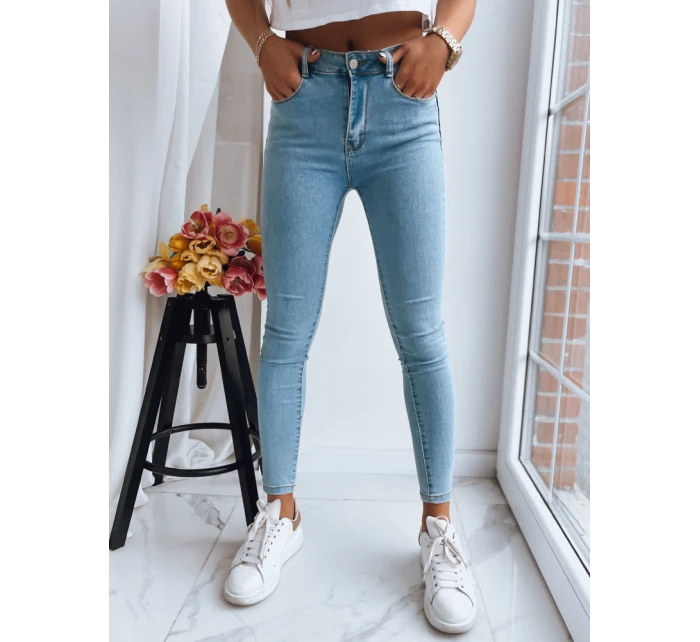 Dámské kalhoty DO IT modré Dstreet model 21968375 - FashionStreet Dámské kalhoty DO IT modré Dstreet model 21968375 - FashionStreet