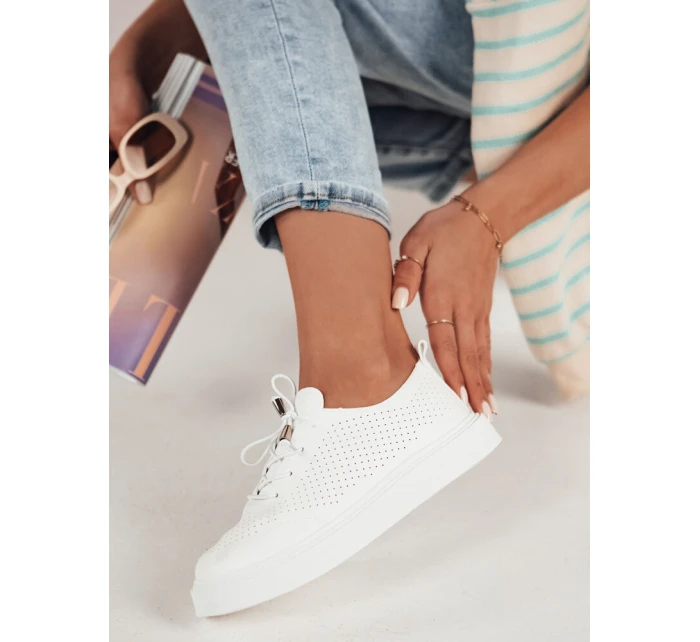 JUNCO dámske topánky biele FashionStreet ZY0468